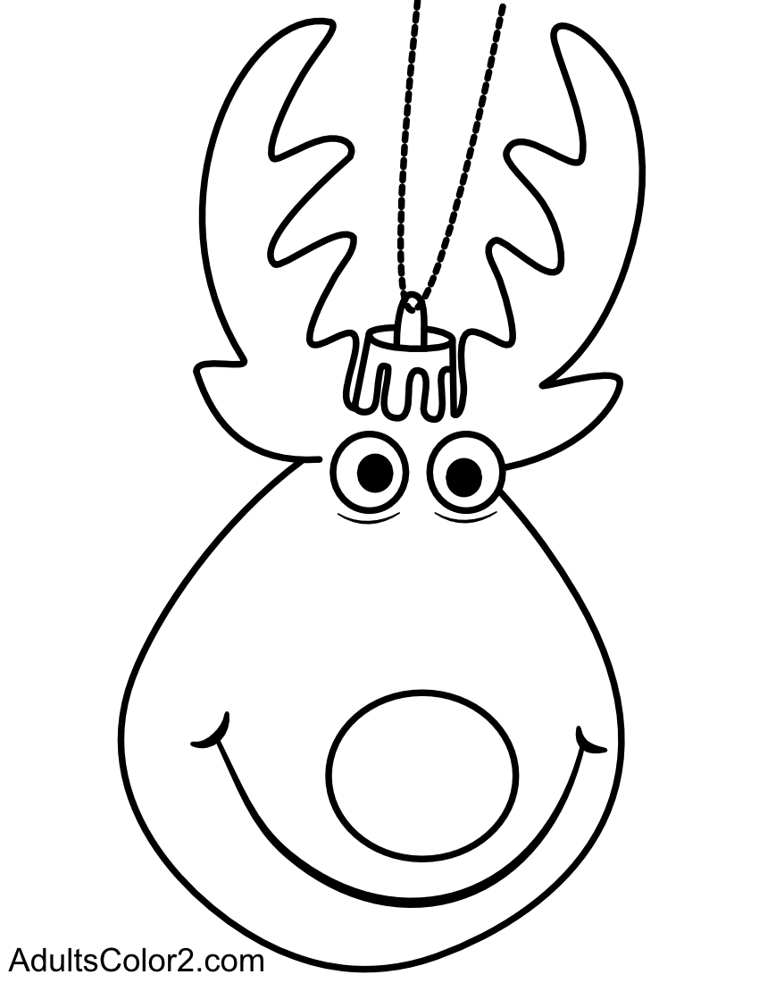 Rudolph tree ornament.