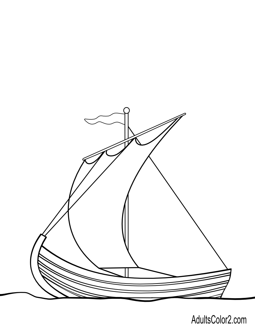 Ancient sailing vessel.