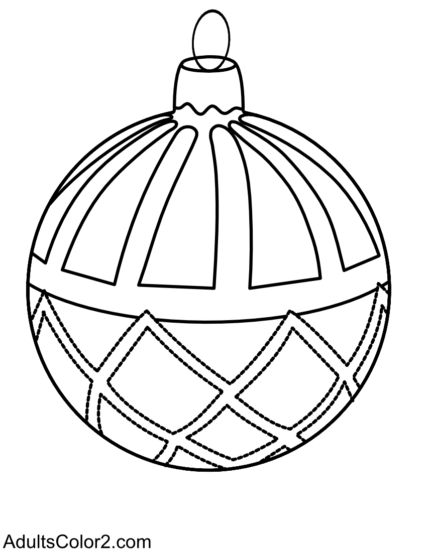 Fancy round ornament.