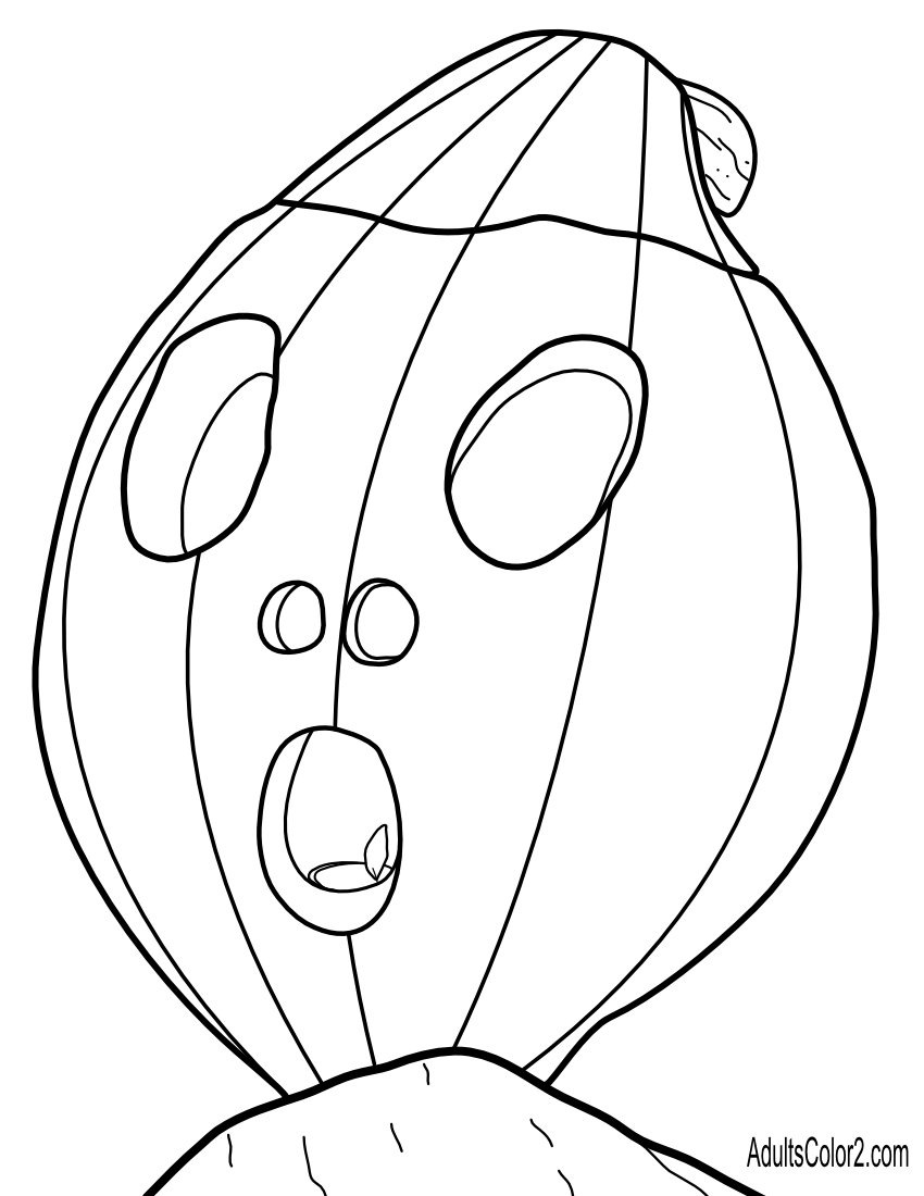 This guy is reallly frightened!