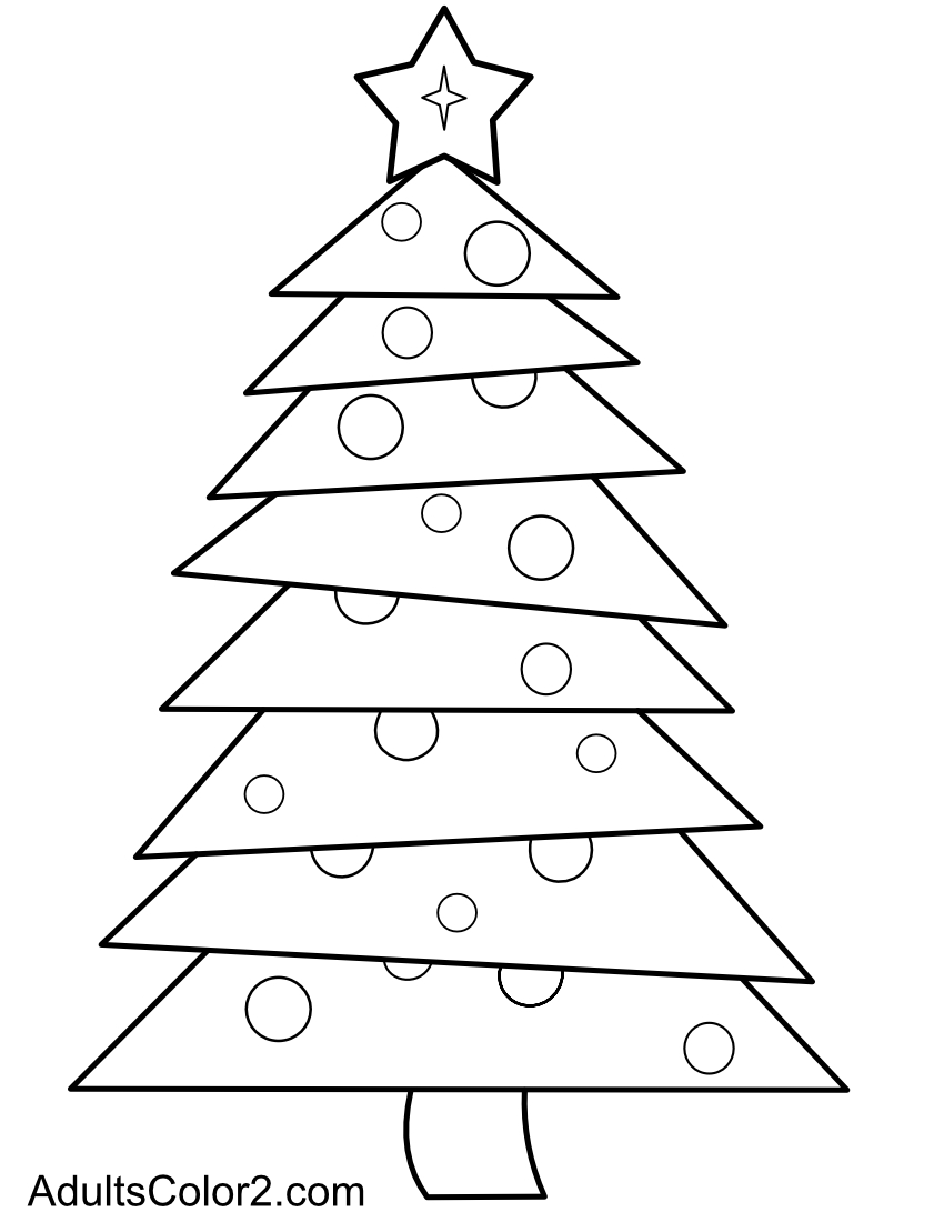 A geometric tree for christmas.