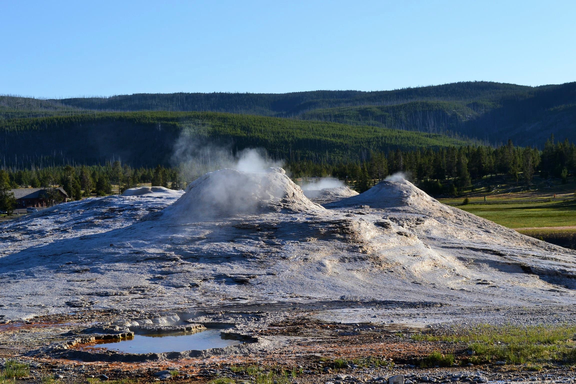 Geyser field.