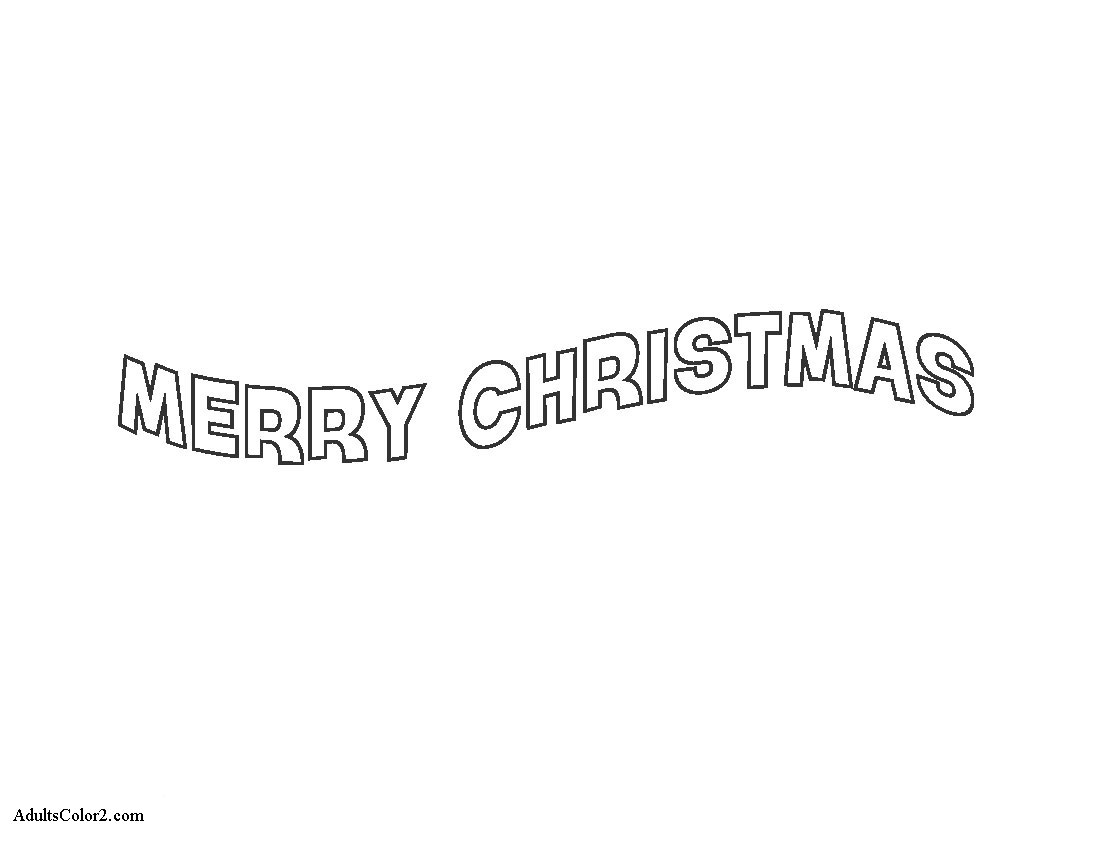 Printable Free Christmas Coloring Pages