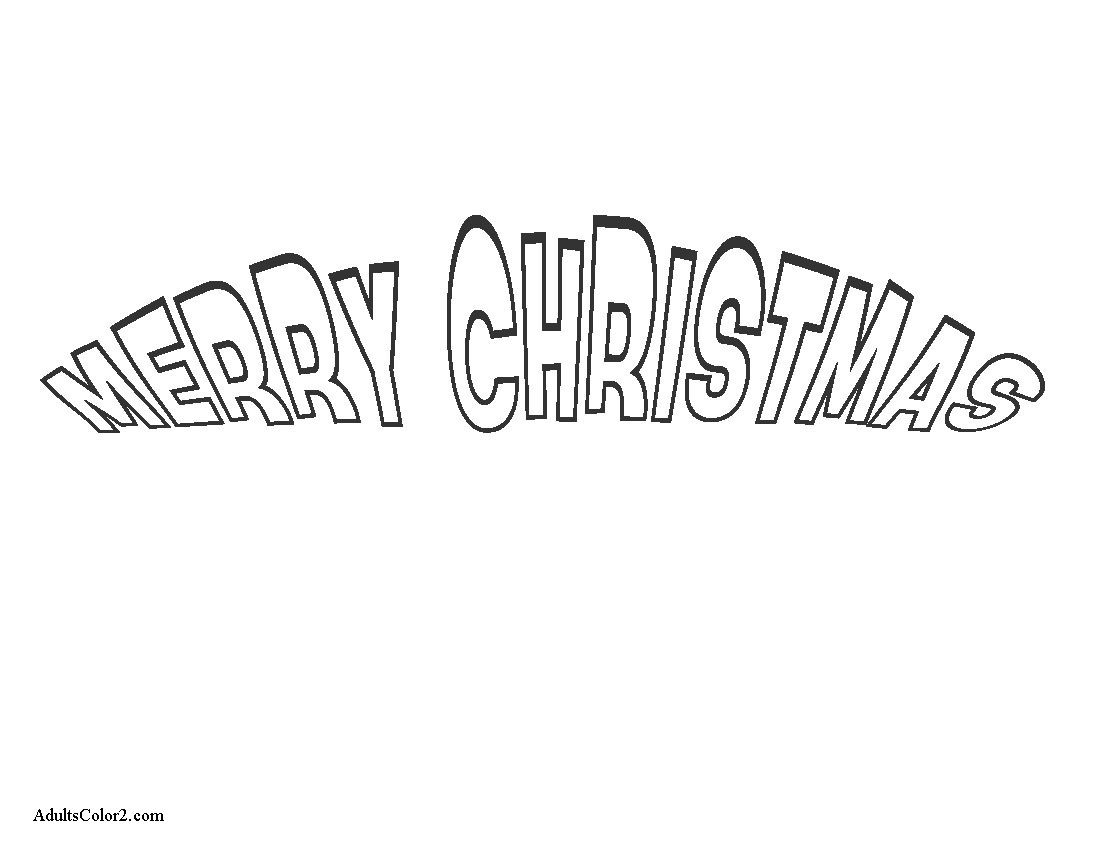 Merry Christmas oddly written.