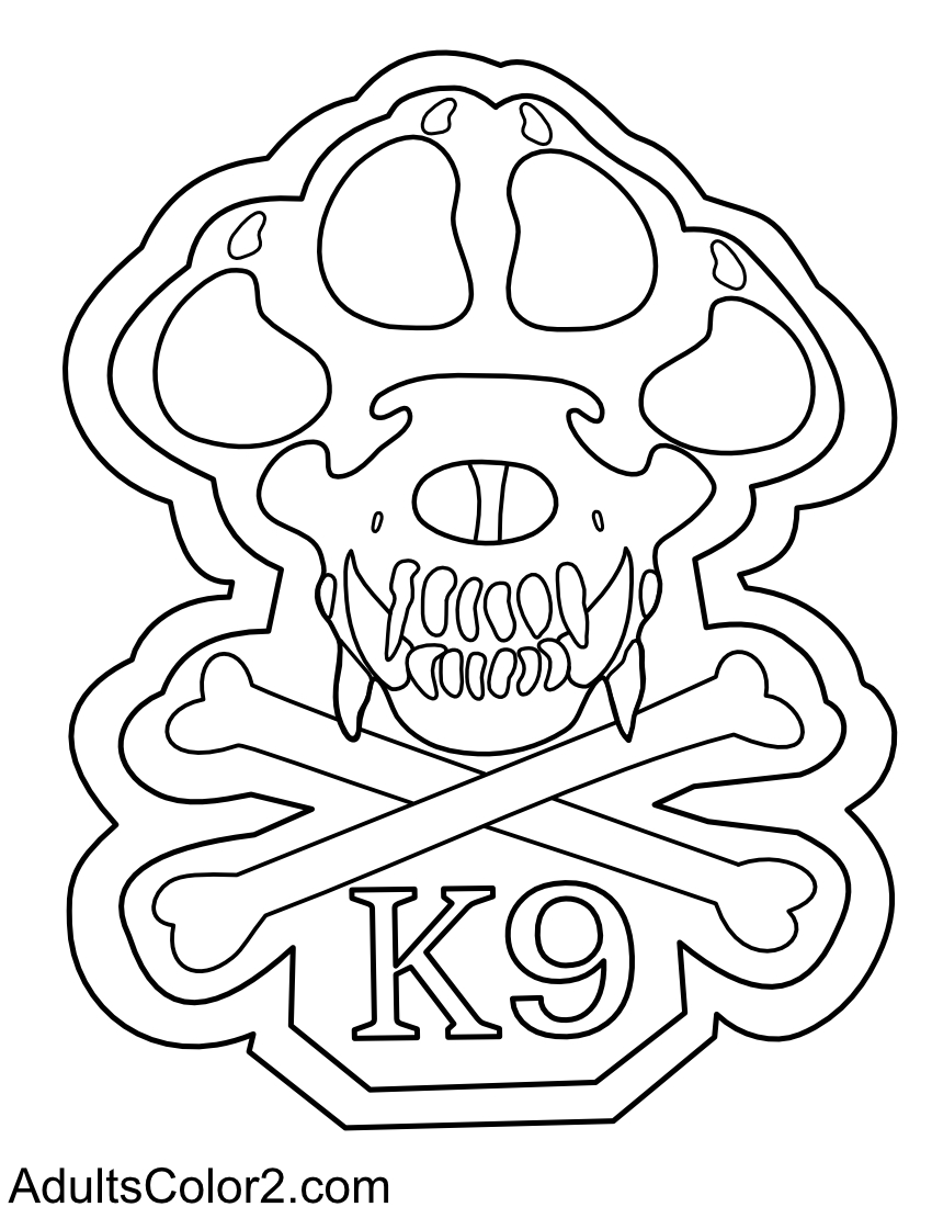 tactical military k9 patch