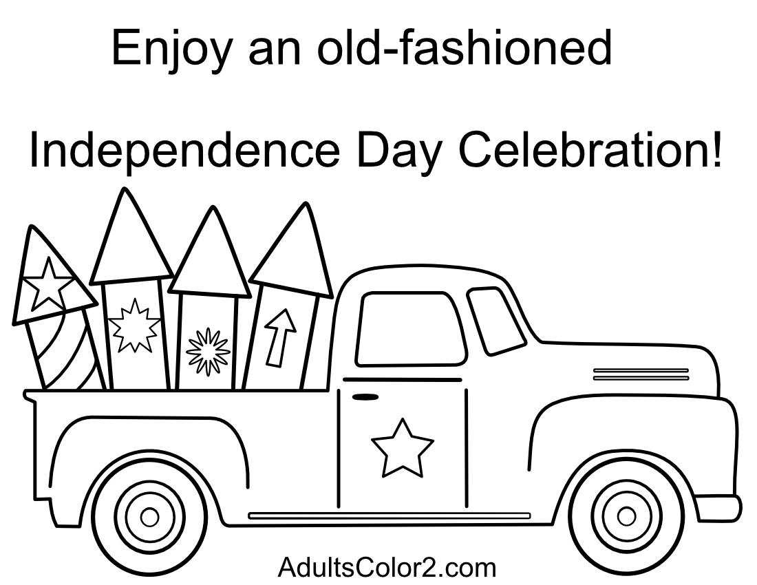 An simple old-fashioned celebration of Independence Day.