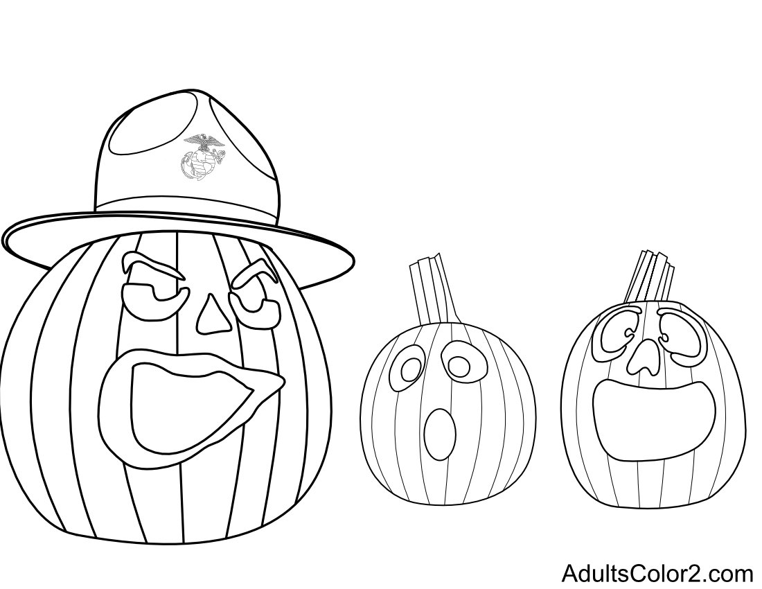 Sarg scared recruits.