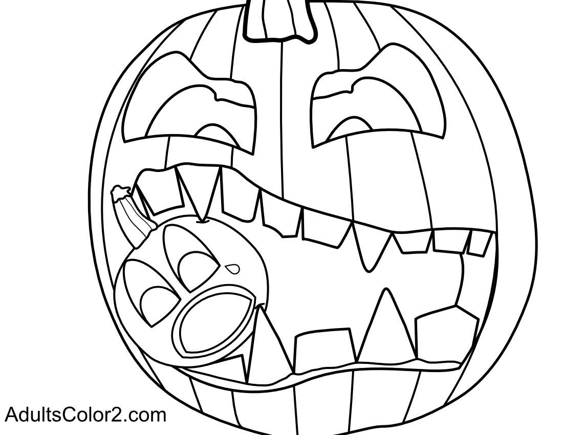 Pumpkin cannibalism.