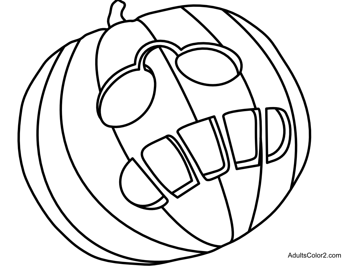 A different sort of pumpkin.