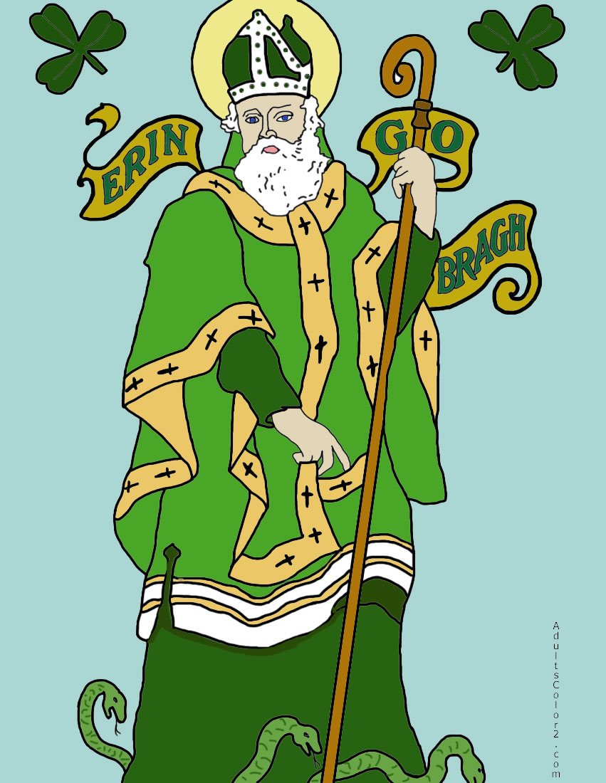 St. Patrick himself.