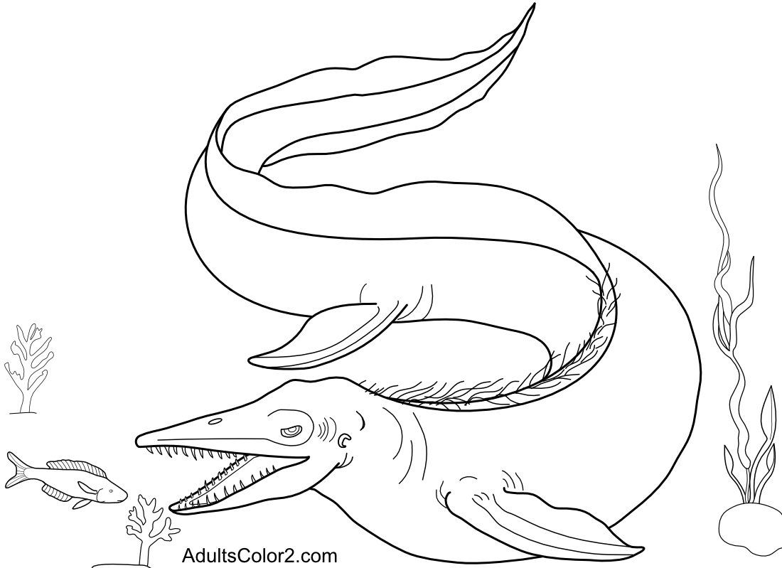 Tylosaurus on the hunt.