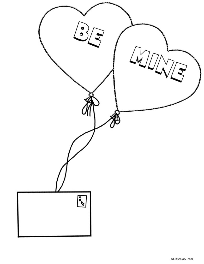 Air mail valentine.