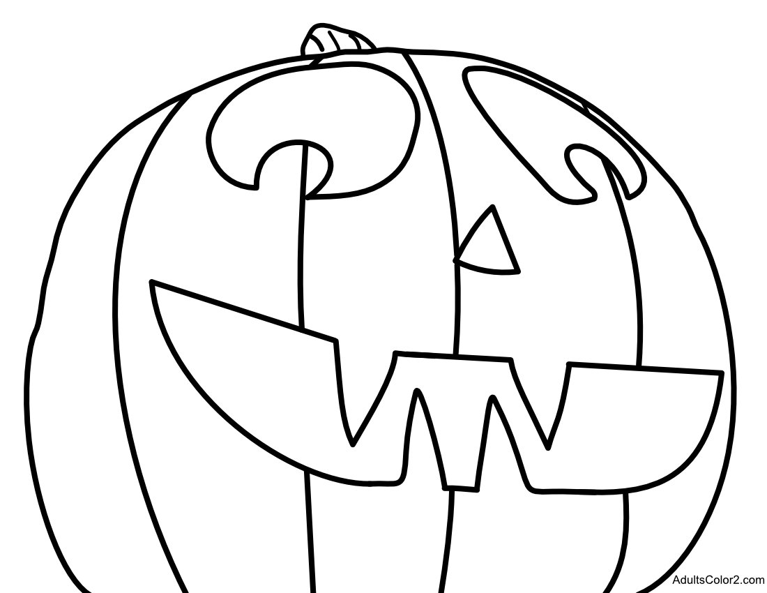 A vampire Jack o' lantern.